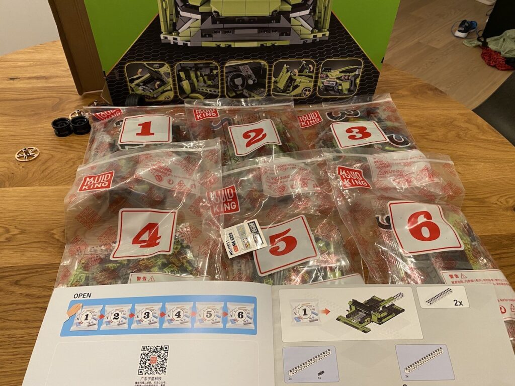 lego dla dzieci paczki